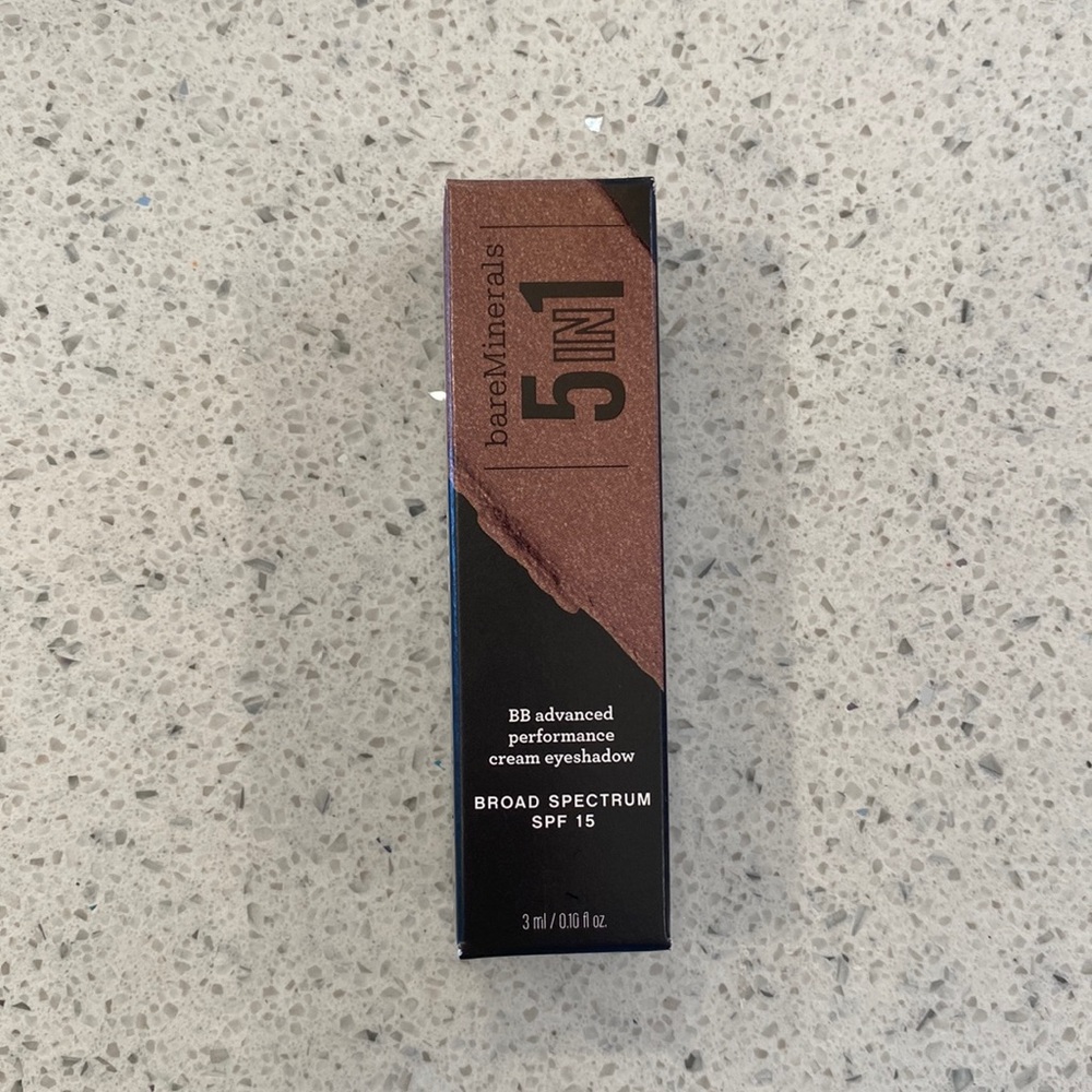 NIB bareMinerals 5-in-1 BB Advanced Performance Cream Eyeshadow (Sweet Spice)